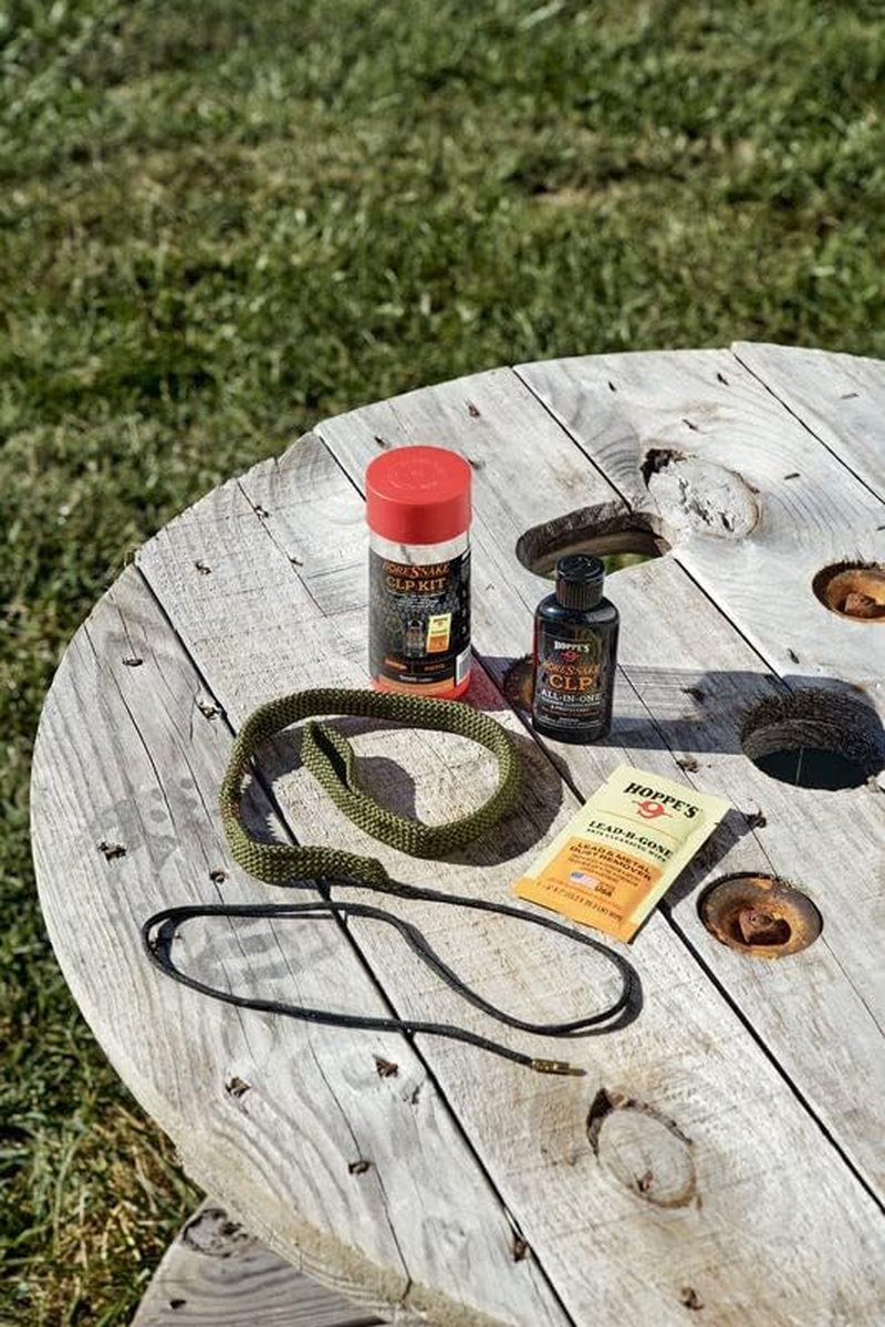 9mm Pistol Boresnake Cleaning Kit - Includes CLP Solution & Easy Storage Clam Case