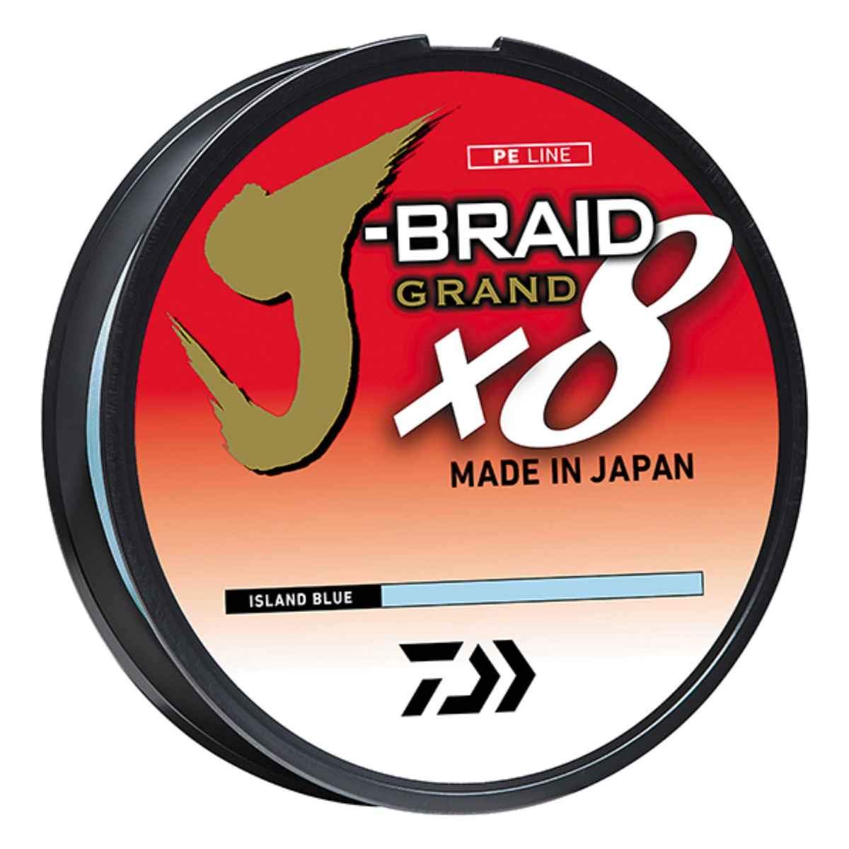 Daiwa J-Braid Grand 8X 300YDS Filler Spool Island Blue