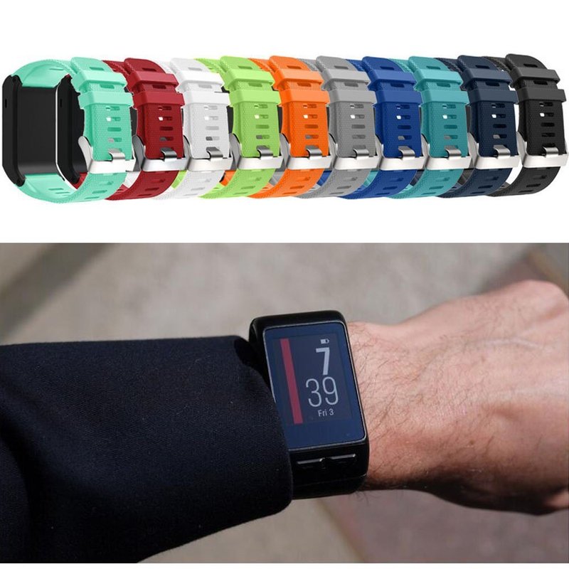 Band for Garmin Vivoactive HR, Soft Silicone Replacement Watch Band Only for Garmin Vivoactive HR (No Tracker, Replacement Bands Only)
