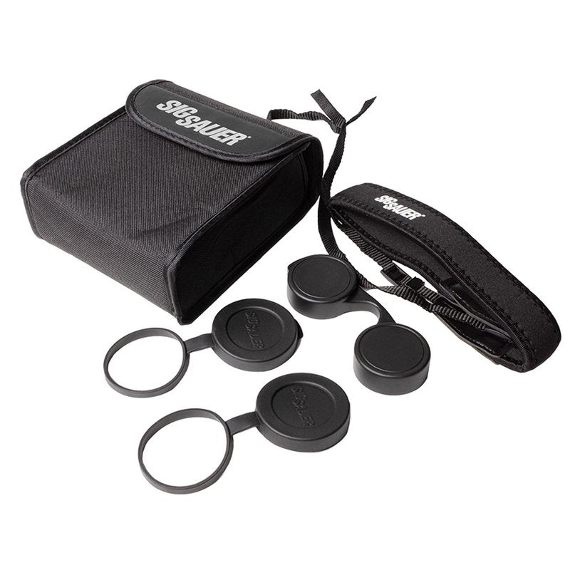 SIG SAUER Hunting Waterproof Fogproof Fully Multi-Coated Lenses Tripod Adaptable Buckmasters Roof Prism 10x42mm Black Binoculars