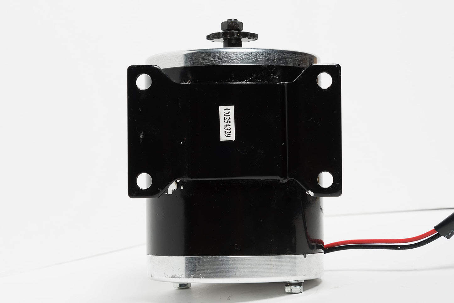 MY1020 800W 36V with Base Electric Motor Volt DC Watt 29.2 Amp for Scooter Bike Go-Kart Mini Bike Replace ZY1020 Reversible w 11 Teeth Sprocket #25 Chain By Alfa Wheels (800W 36V, Bottom Base)