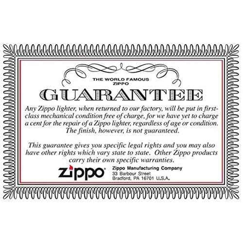 Zippo Lighter: Buck in a Field - Street Chrome 80701