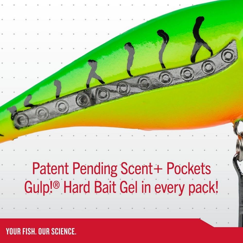 Berkley Scented Flicker Shad Baitfish 5 Pack Fishing Lure, Assorted, 5/16 oz, 2.75in | 7 cm, Size, Profile and Dive Depth Imitates Real Shad, Equipped with Fusion19 Hook