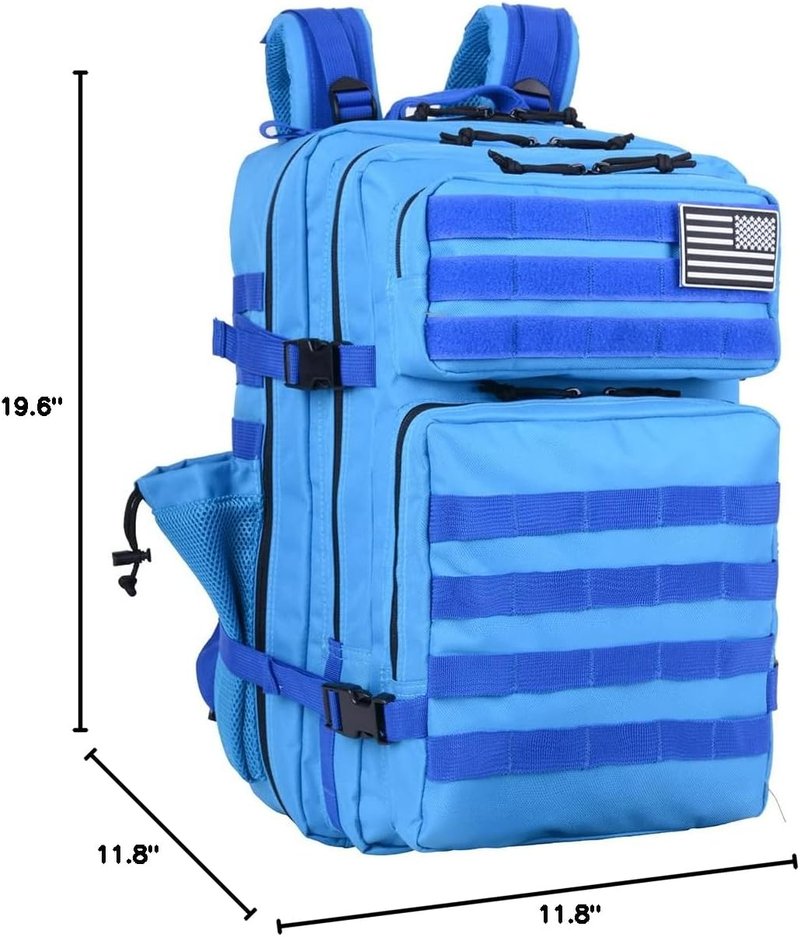 Tactical 45L Military Assault Backpack - Waterproof Rucksack with MOLLE System | 3-Day Pack