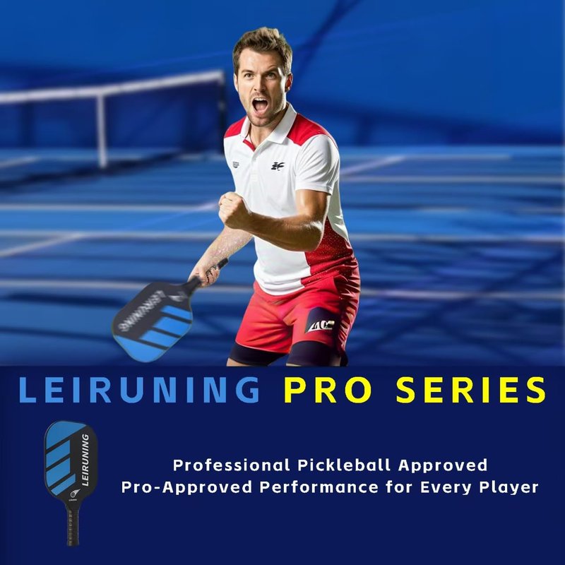 LEIRUNING Pickleball Paddles | Ultra-Durable ABS Composite | Ideal Starter Kit for New Players & Recreational Play