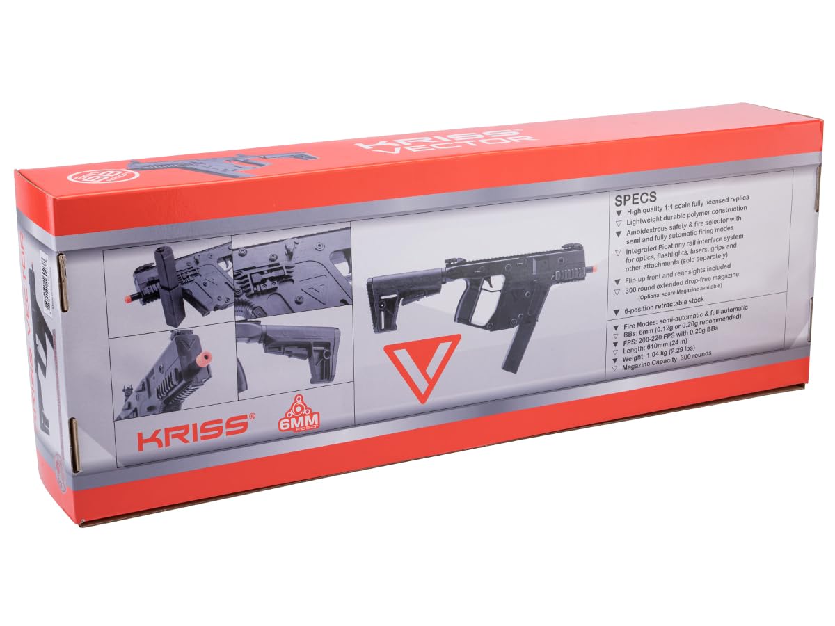 Evike 6mmProShop Kriss Vector Licensed Airsoft LPAEG SMG