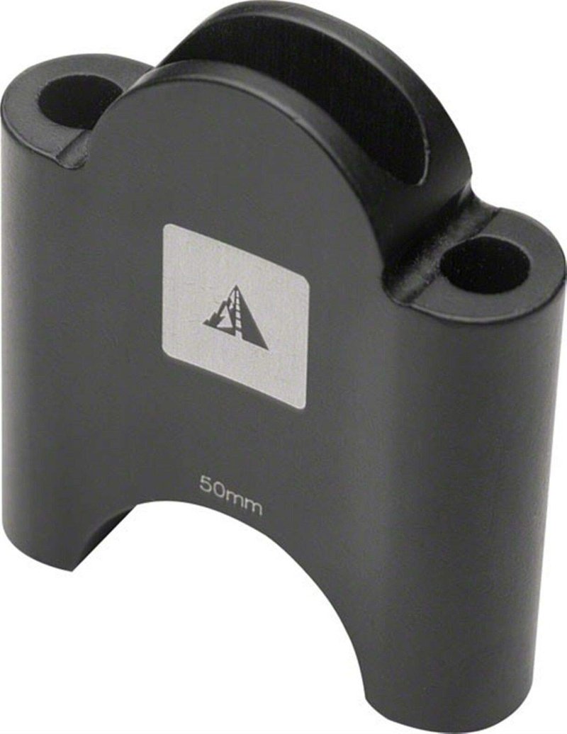 Profile Designs Aerobar Bracket Riser Kit Black, Black, 50mm