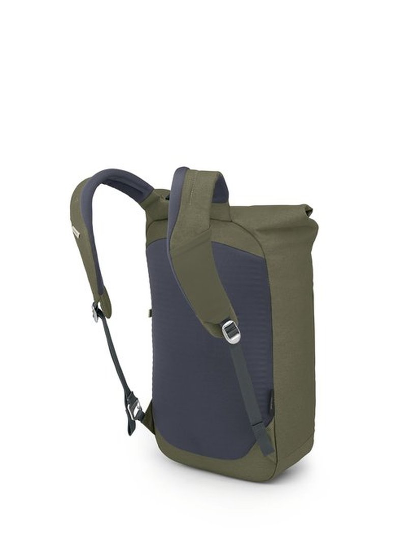Osprey Arcane Roll Top Commuter Backpack, Earl Grey Heather