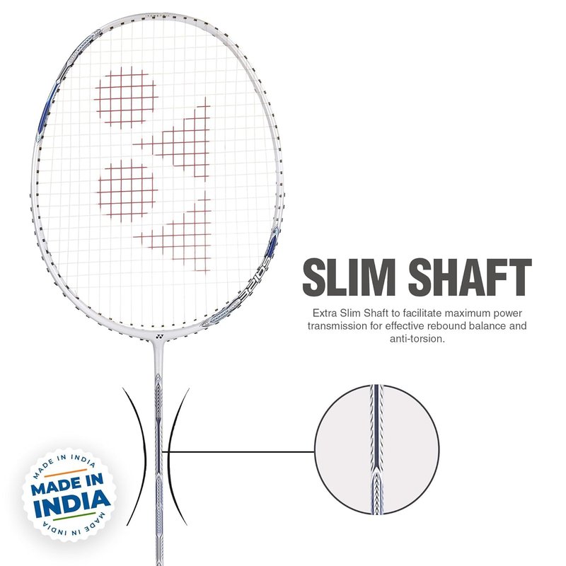 Yonex Badminton Racquet Astrox Attack 9 Pearl White G4 4U(80GMS-32LBS) (Made in India)