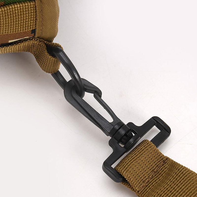 Viriber Tactical Backpack, Waterproof Military Cross-body Molle Sling Shoulder Backpack Chest Bag for Outdoor Every Day Carry Camouflage B
