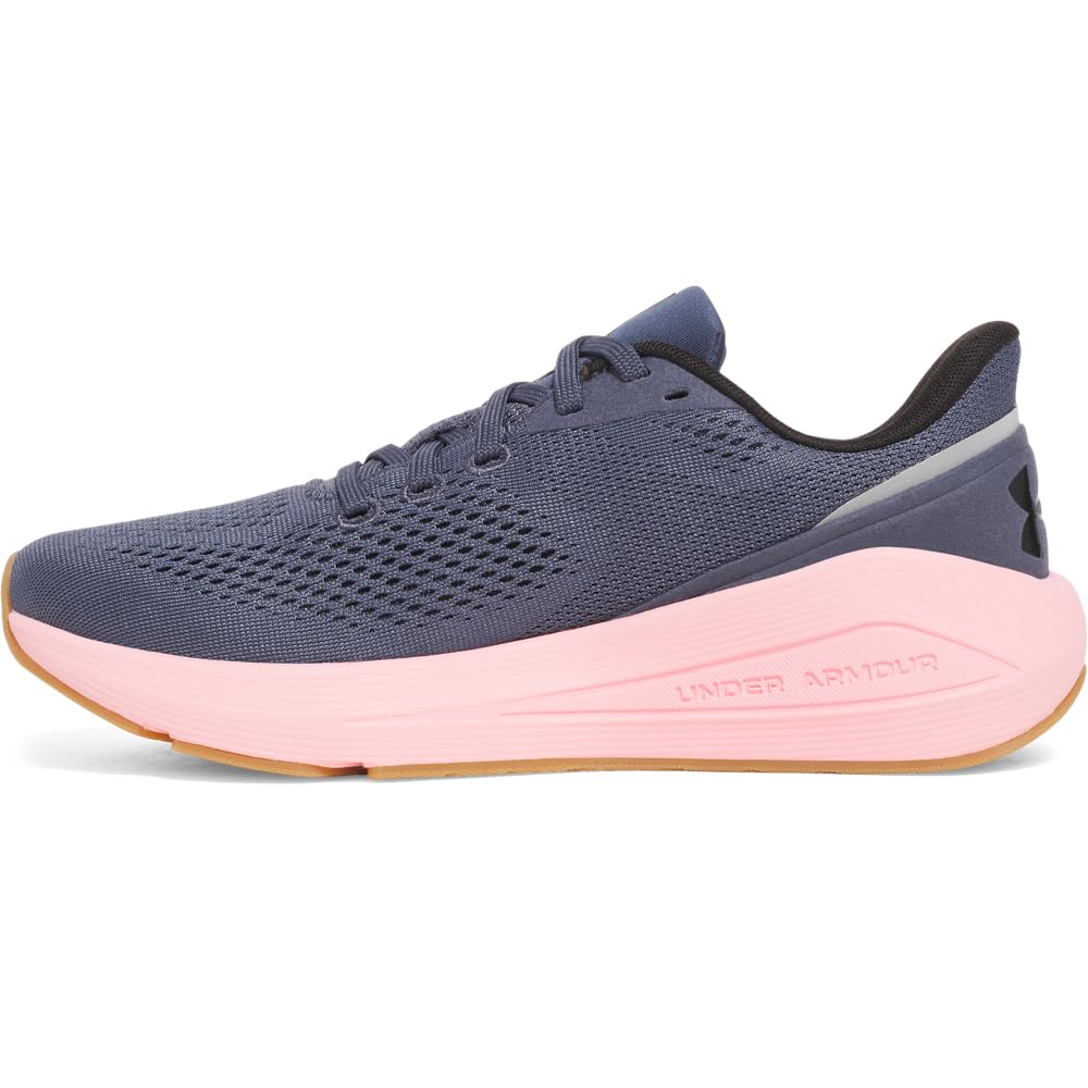 Under Armour Women's HOVR Sonic 7, (044) Downpour Gray/Prime Pink/Black, 7, US