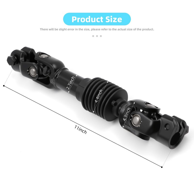 Golf Cart Intermediate Steering Shaft Assembly Joint for EZGO TXT 2001-Up Models OEM 70580-G01
