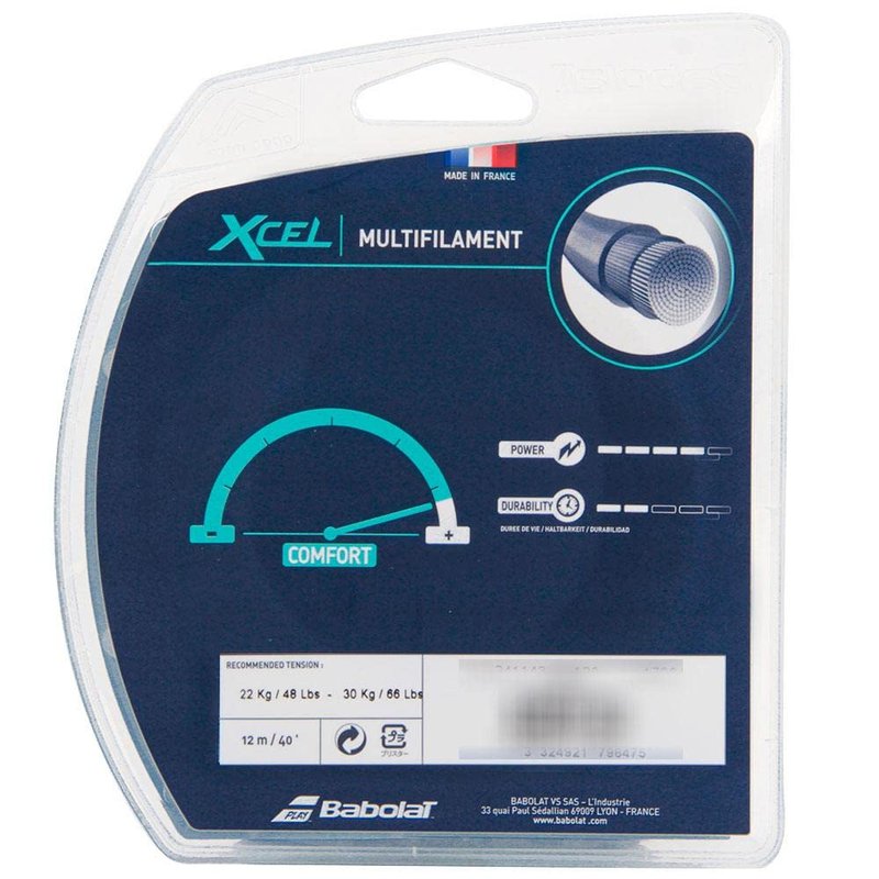 Babolat Xcel (16-1.30mm) Tennis String Set (Natural)