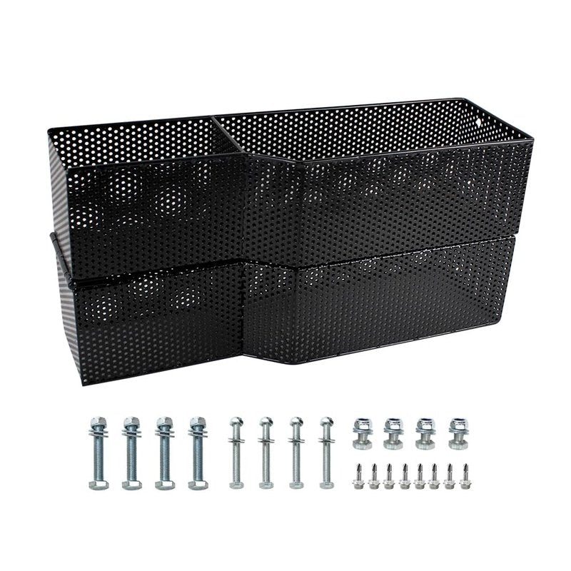 COOL STAR Golf Cart Front Inner Basket Compatible with EZGO TXT & RXV, Club Car DS & Precedent Golf Cart Front Inner Basket Size 33.6"(L) x 5.12"(W) x 3.94"(H)