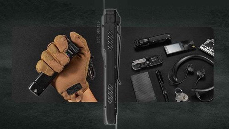 NITECORE EDC25 - Nitecore EDC25 3000 Lumen Ultra Slim EDC Flashlight 3000 Lumen w/Eco-Sensa USB-C Charging Cable