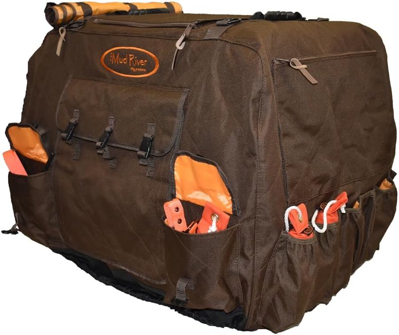 Dixie Kennel Cover - Durable Waterproof Dog Shade | Medium Brown Size