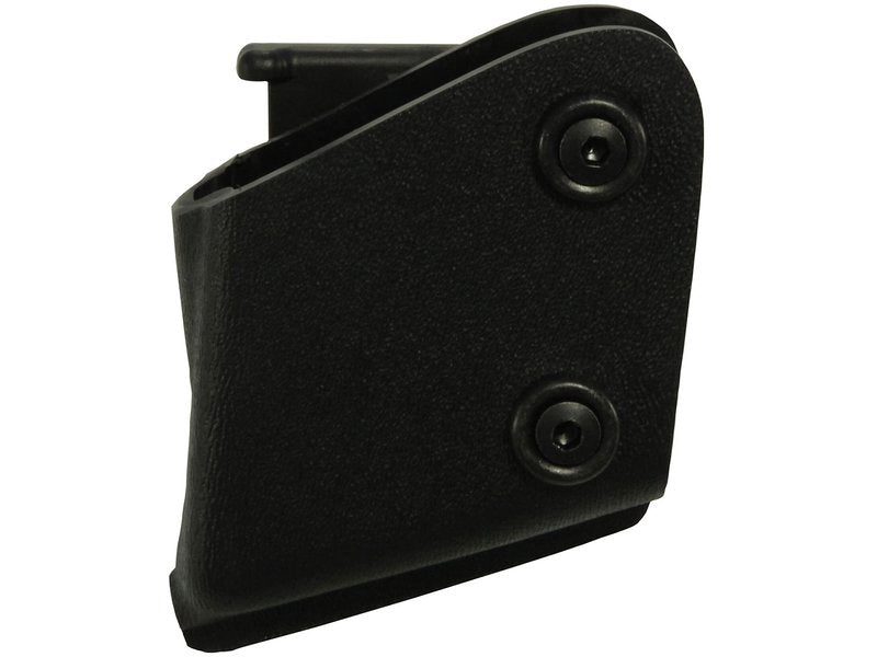 Safariland 773 Competition Open Top Magazine Pouch, Glock 17/22 w/ELS Fork Attachment, STX Tactical Black, Right Hand