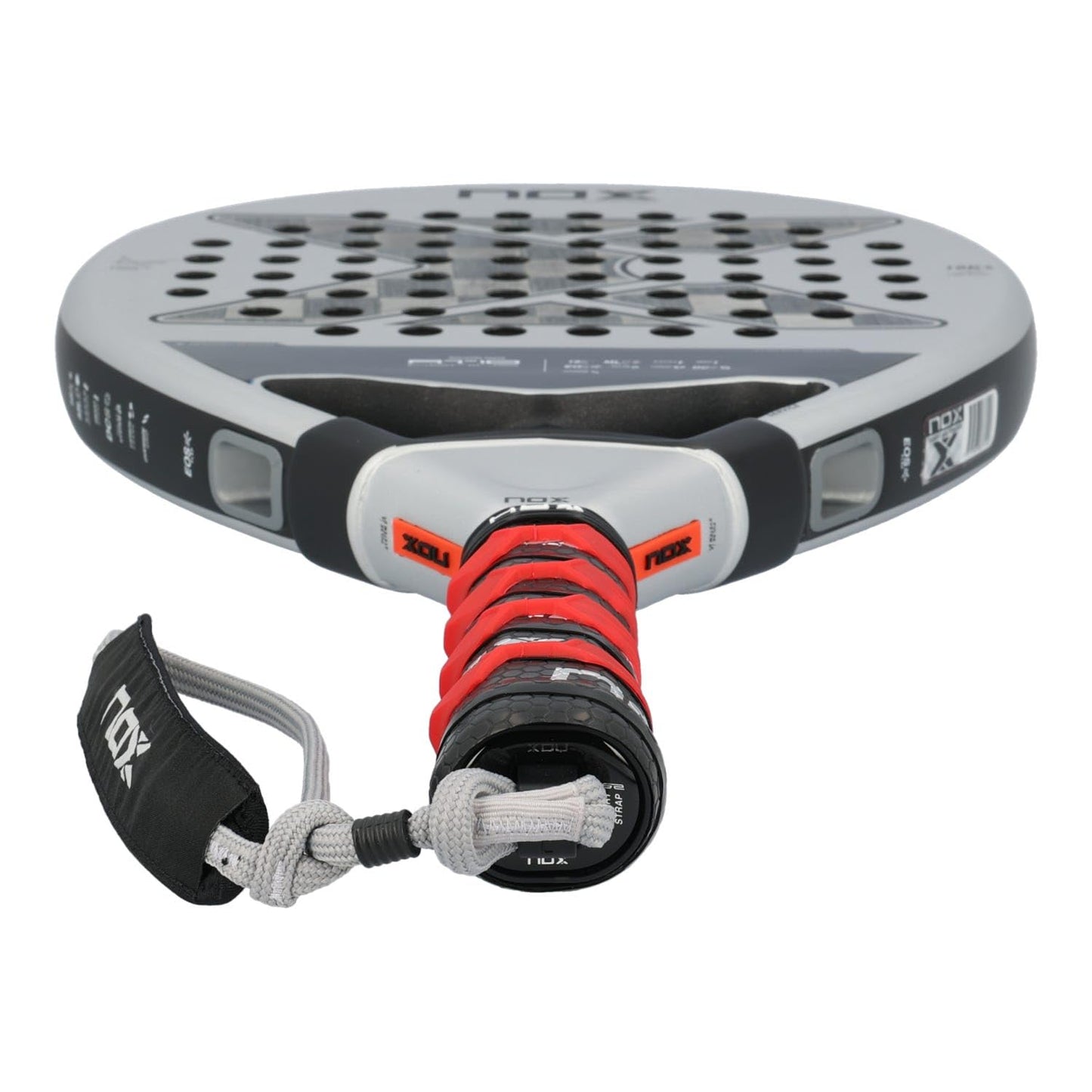 Padel Racket AT10 by Agustin Tapia 2024 | Luxury Series Teardrop Pala Padel | EOS Flap Aerodynamics & Custom Grip Technology | 18K Aluminized Carbon with MLD Black Eva Core | Advanced Pala de Padel