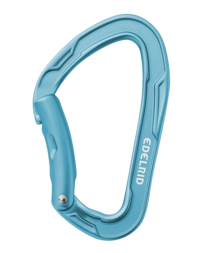 EDELRID Mission II Carabiner - Icemint Bent Gate