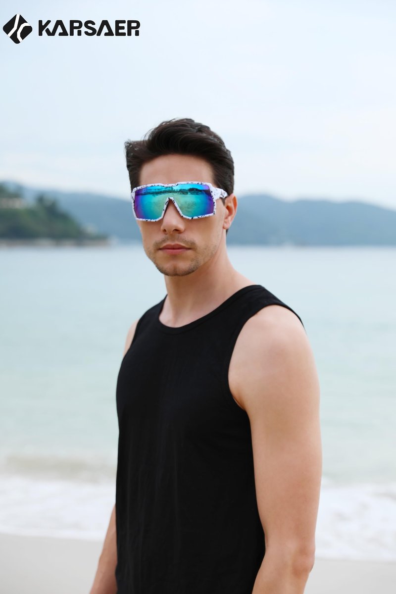 Karsaer Vision Baseball Sunglasses Men Women Cycling Running Softball Glasses for Adults Youth Kids 8-16