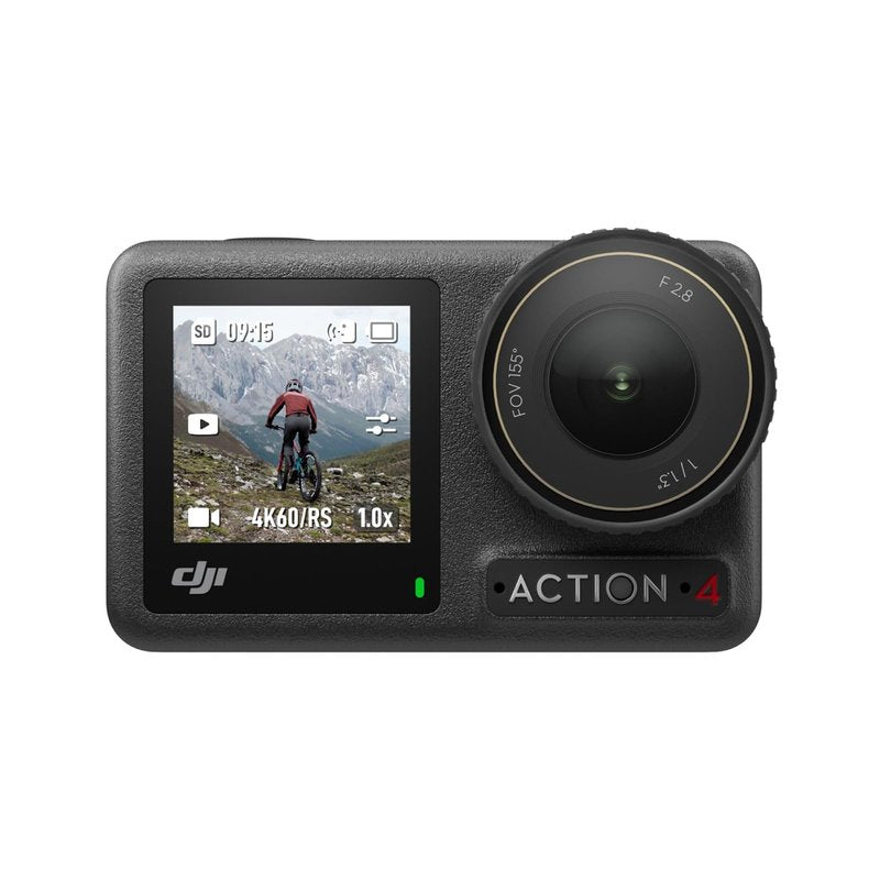 DJI Osmo Action 4 Standard Combo with Multi-accessory in One Kit, 4K/120fps UHD Video Waterproof Action Camera with 64G Card and 2 Extra Batteries, Recording with Image Stabilizing for Sports/Vlogging