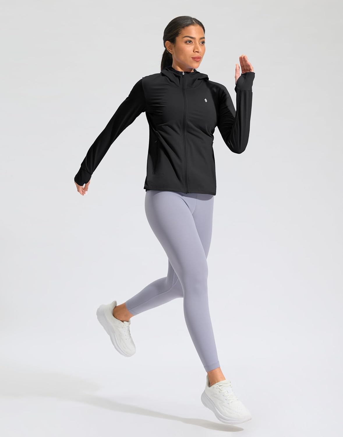 Soothfeel Women's UPF 50+ Sun Protection Hoodie - Lightweight Long Sleeve Jacket for Hiking | Outdoor Pocket Design