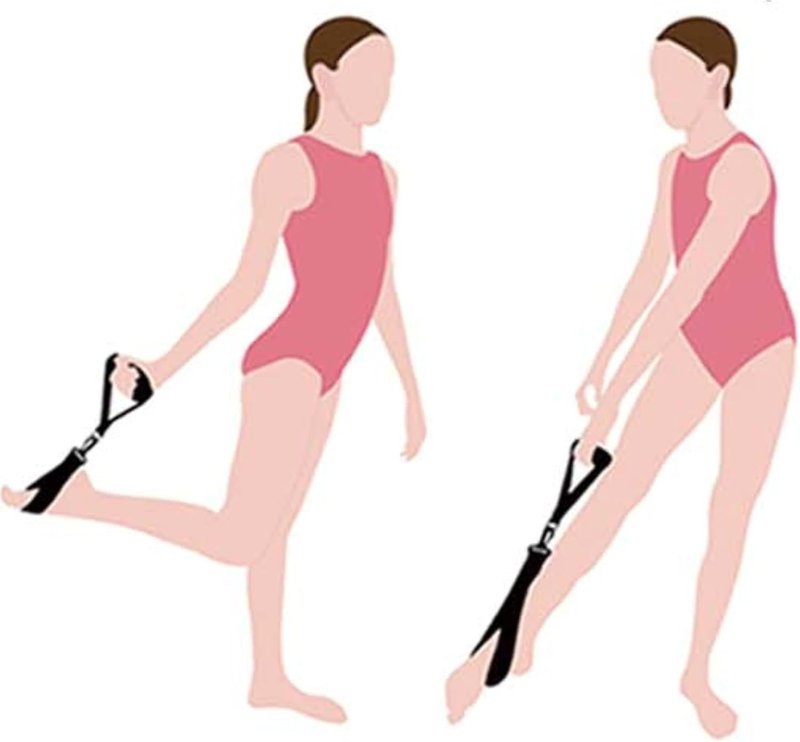 Balance Stretching Straps for Flexibility | Ideal for Yoga, Ballet, Dance, Gymnastics & Physical Therapy