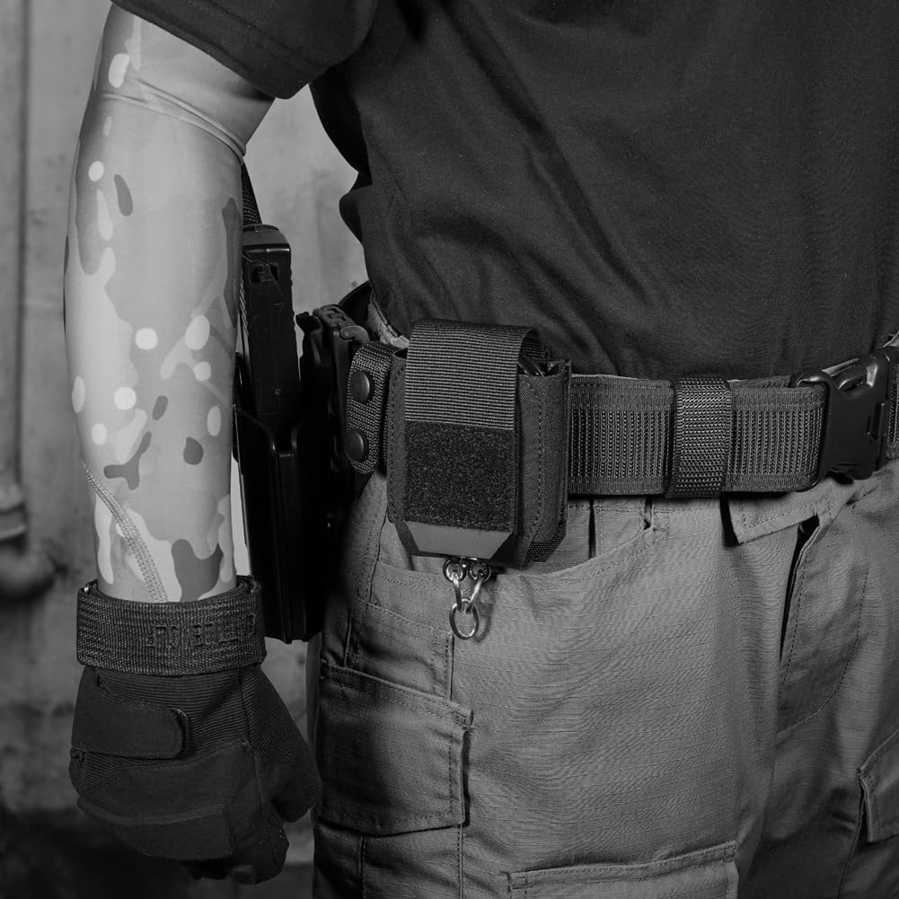 KRYDEX MOLLE Handcuff Pouch - Tactical Duty Belt Case for Law Enforcement | Durable & Versatile Design