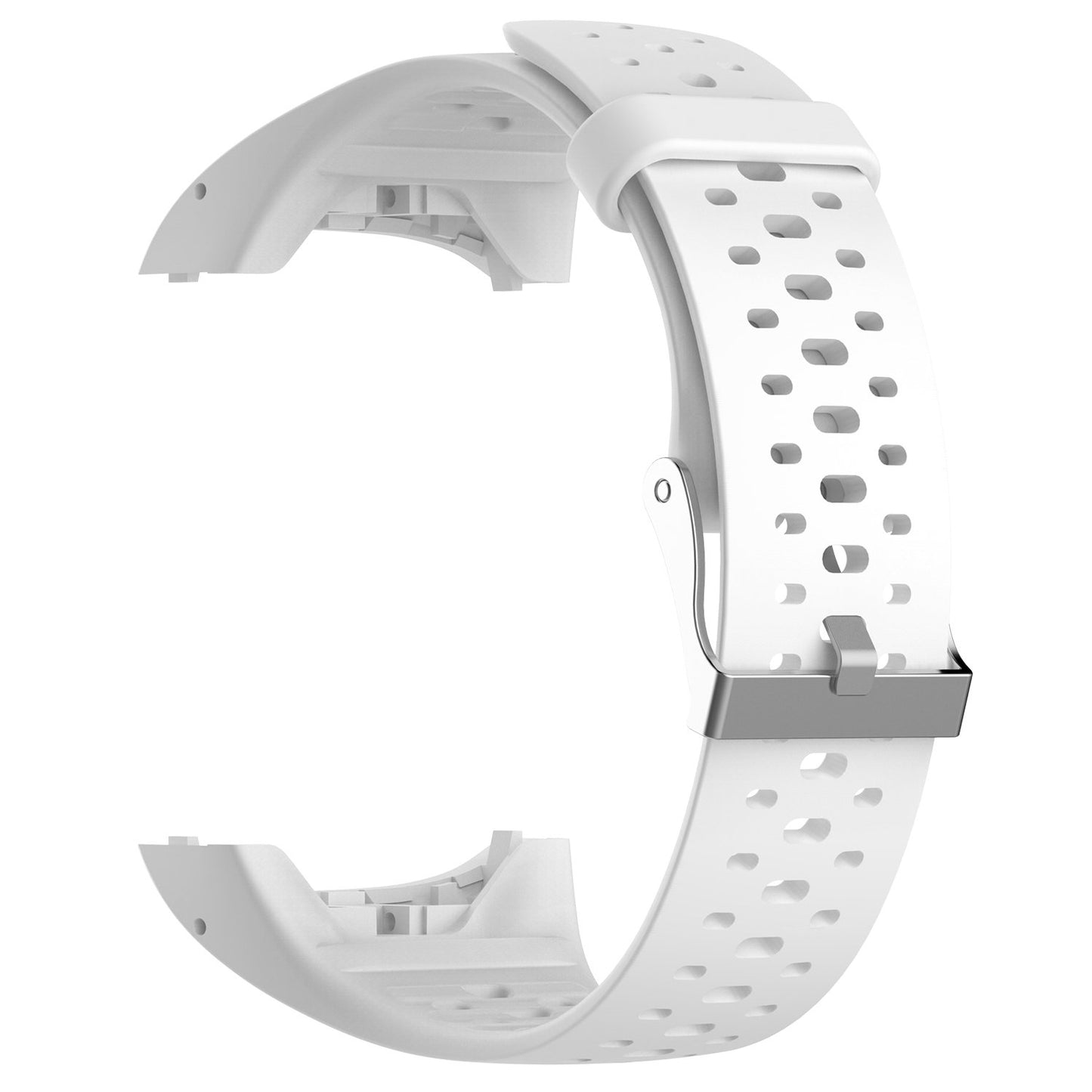 Weinisite Wrristband for Polar M400/Polar M430,Replacement Soft Silicone Band For M400/Polar M430 Sport Watch (White)