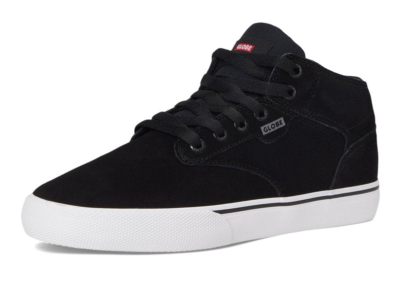 Globe Men's Motley Mid Black/White/Gum 10.5 Medium