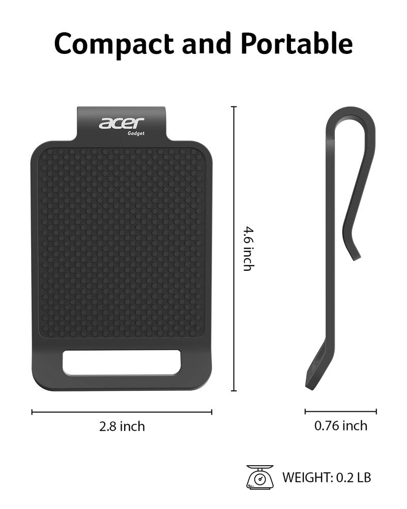Acer Gadget Magnetic Belt Clip Compatible for Golf Laser Rangefinders, Golf Accessories, Black
