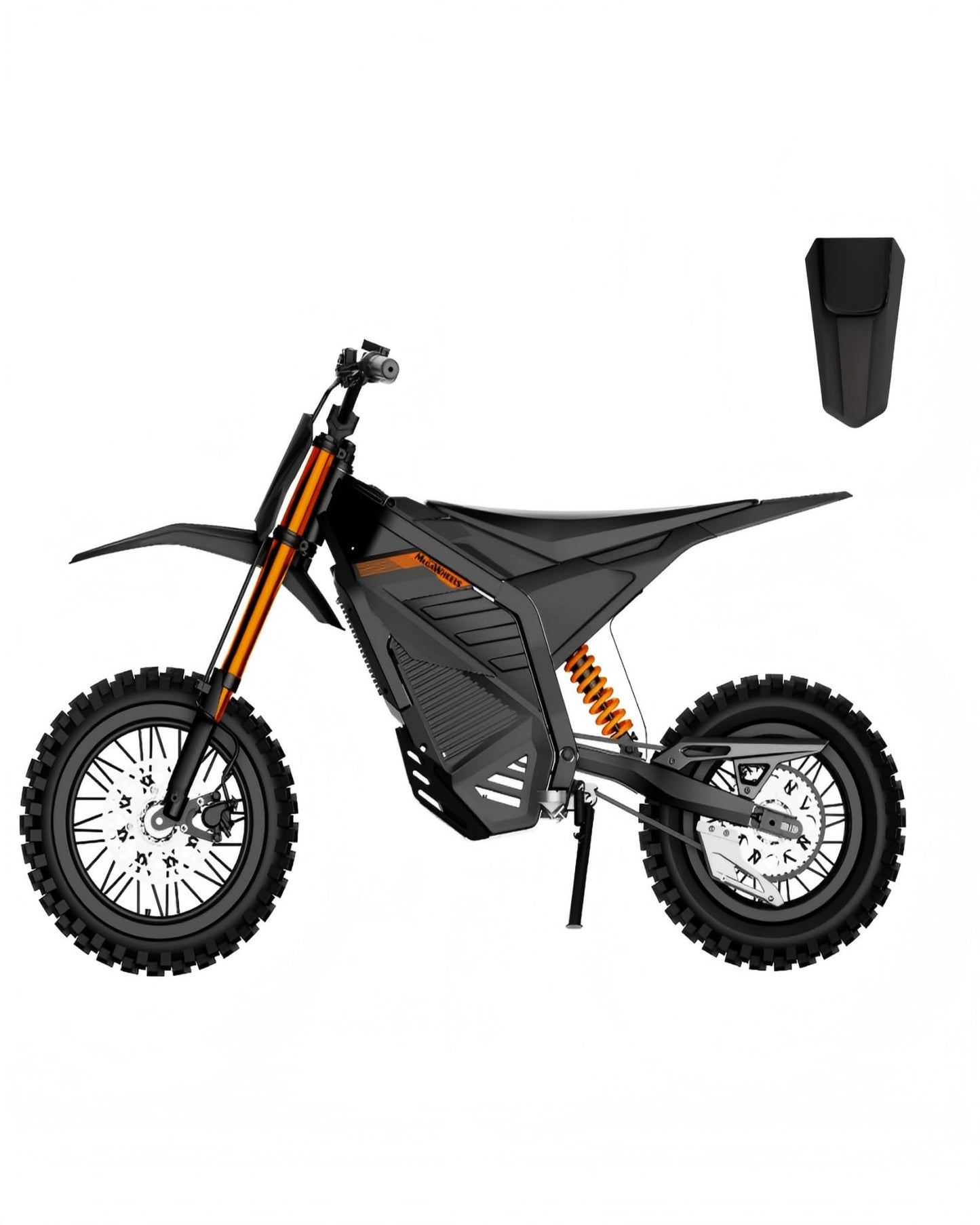 Electric Dirt Bike Electric Motorcycle with locks for Adults Teens, 48V 26Ah Removable Battery 3550W Peak Motor 40MPH 53 Mile Range, Full Suspension Dual Hydraulic Brakes Off-Road E Dirtbike Age 13+