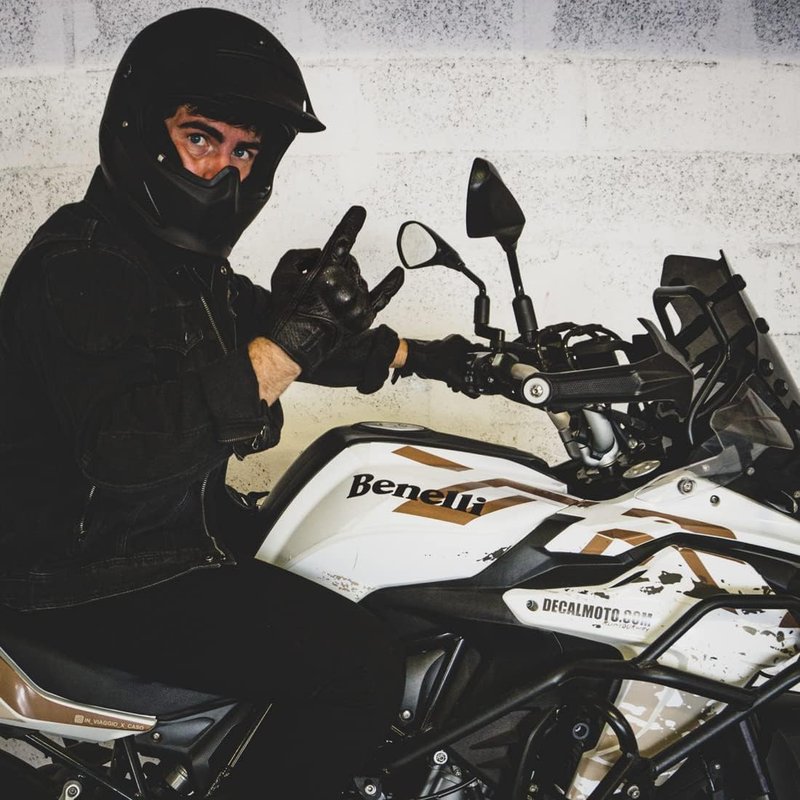 Leather Motorcycle Gloves for Men - Touchscreen GM028 | Durable & Stylish Riding Gear