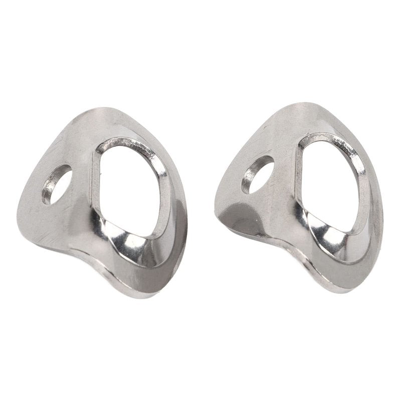 Uxsiya 2PCS Climbing Bolts Hanger 316 Stainless Steel Rock Climbing Hanger Large Bearing Capacity Anchor for Carving Aerial Work