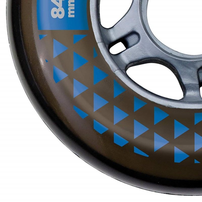 K2 Skate Booster 84MM / 82A 4-Wheel Pack, Smoke, one Size