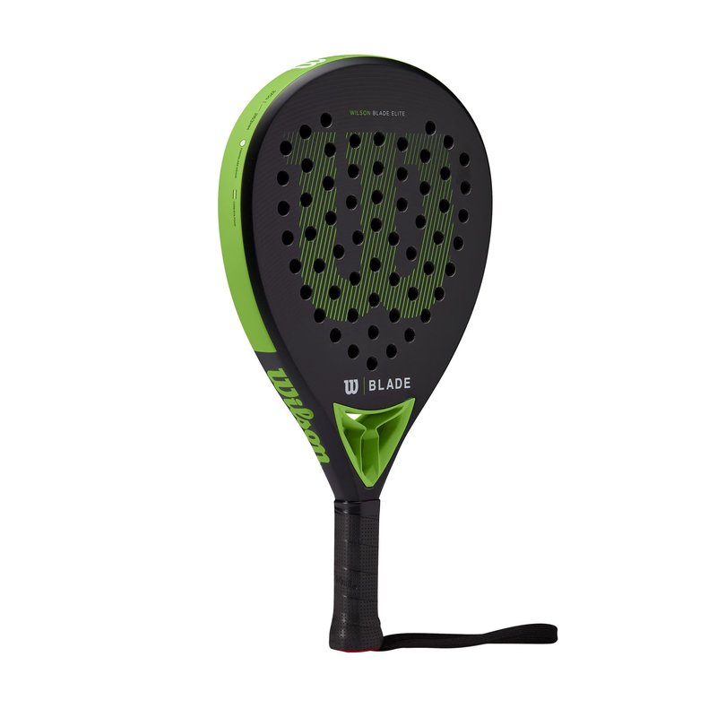 Wilson Blade Elite V2 Padel Racket - Black/Neon Green