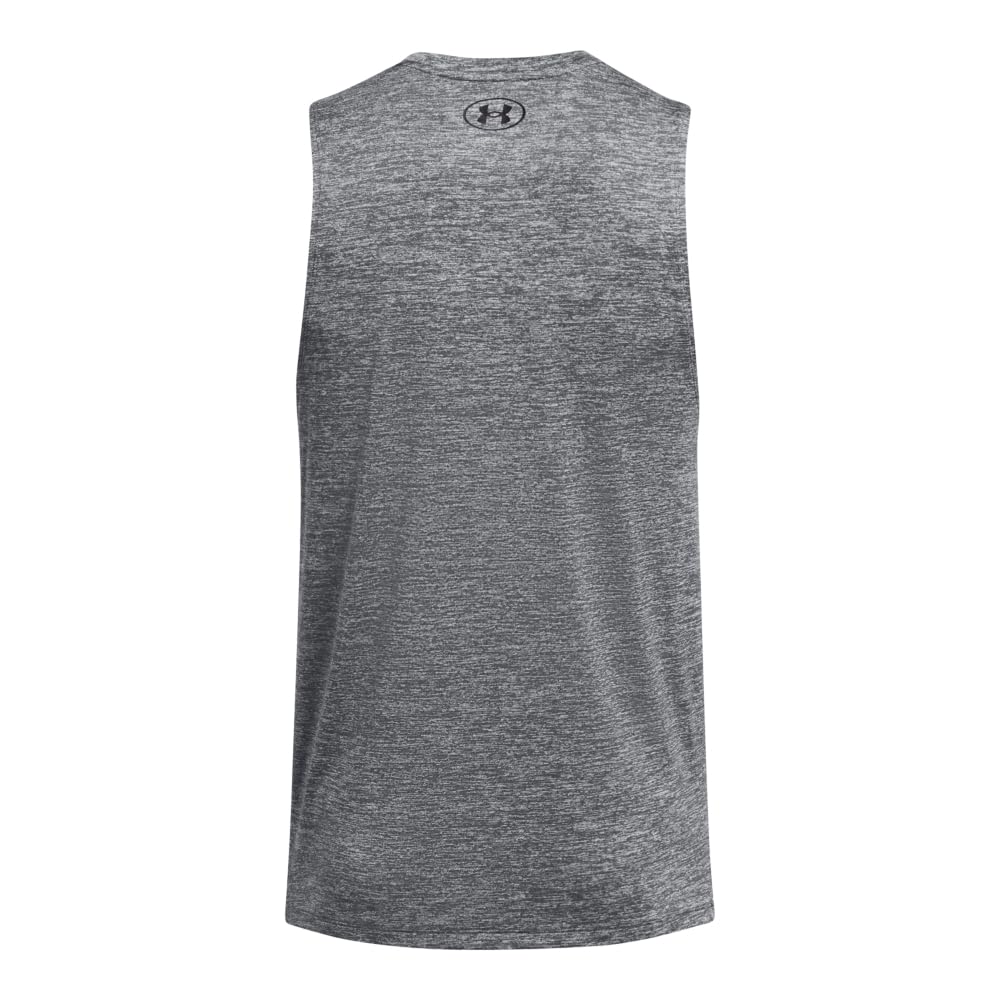 Under Armour Men's Tech Tank Top, (025) Castlerock / / Black, X-Large