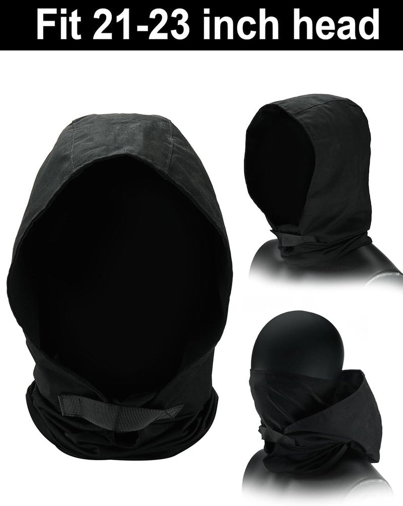 Tactical Full Face Airsoft Paintball Mask - Cyberpunk Balaclava for Halloween Cosplay & Movie Props