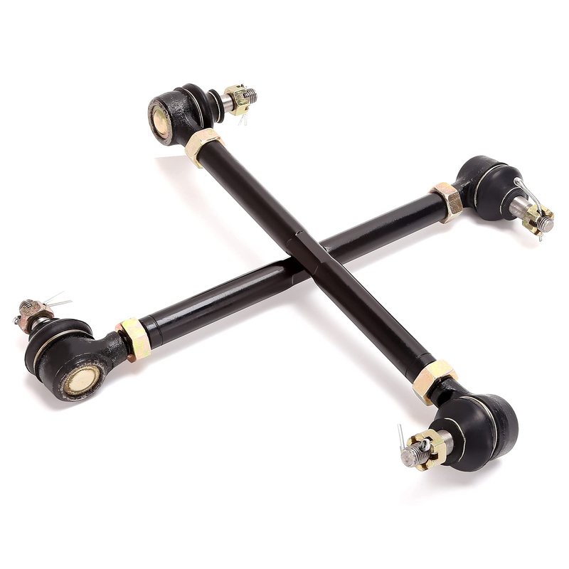 10L0L Golf Cart Steering Tie Rod Assembly for EZGO TXT & Medalist Marathon 1994.5-2001, 2 Set, OEM# 70074-G01, 70074-G02