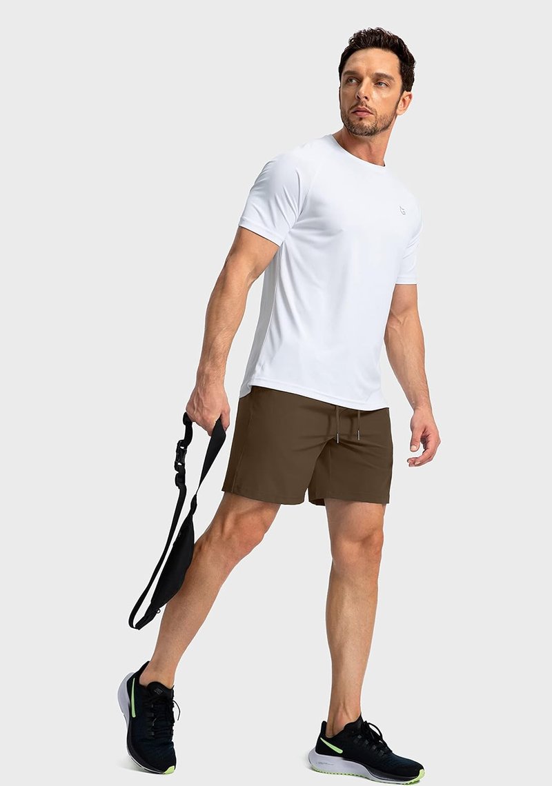 Men's Running Shorts - Quick Dry Athletic Shorts with Zipper Pockets | Available in 9", 7", 5" Sizes