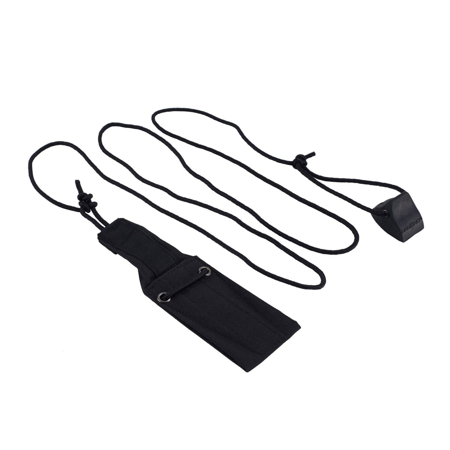 LEGEND Cord Bow Stringer - Traditional Limbsaver Stringing Tool for Recurve Bows & Longbows - Must-Have Archery Accessories & Equipment - Heavy Duty Nylon Bowstring Tools with No-Slip Pad for Safety