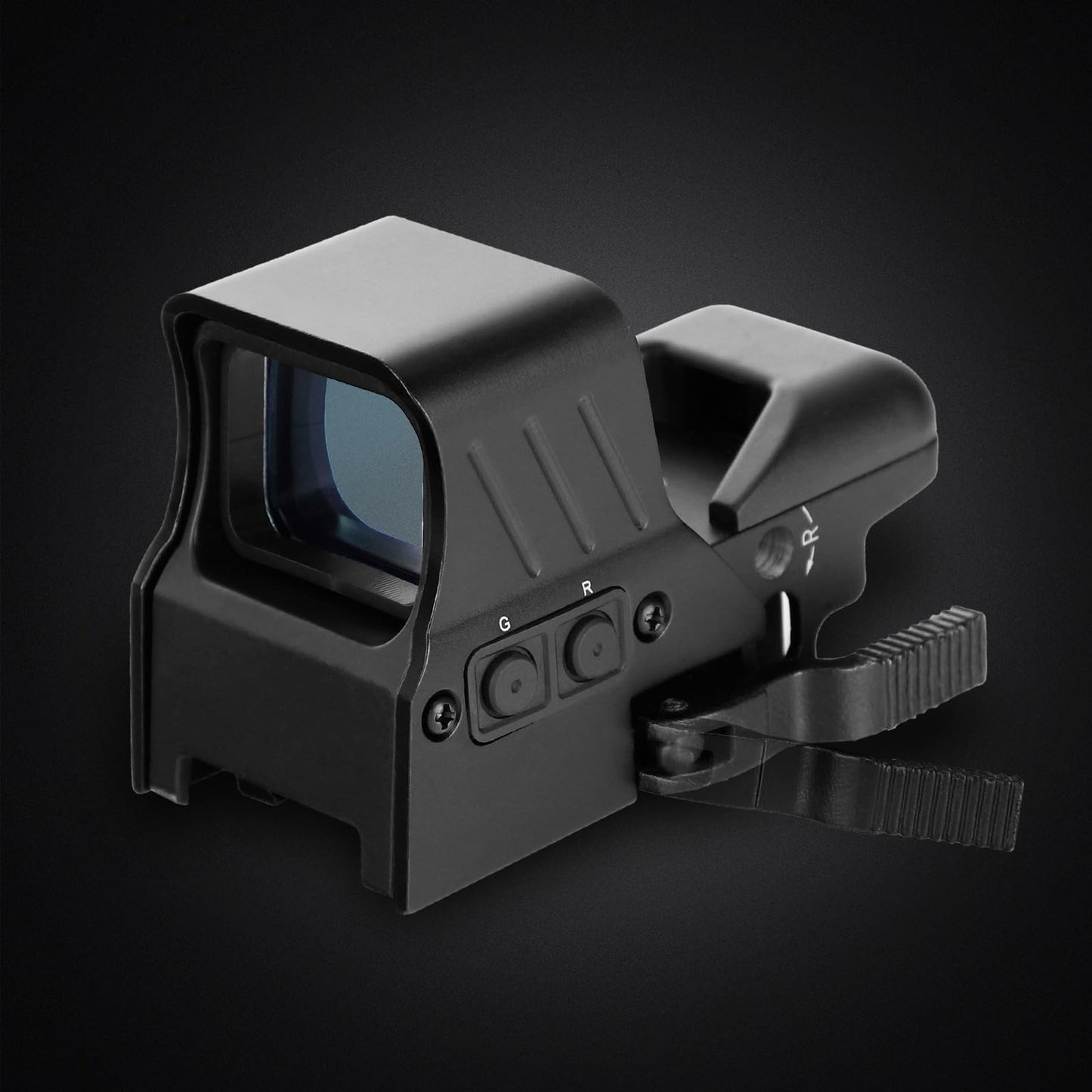 ohhunt Multiple Reticle Red Green Dot Sight Quick Detach Mount for Picatinny 1X22X33mm Wide Objective Diameters Optics