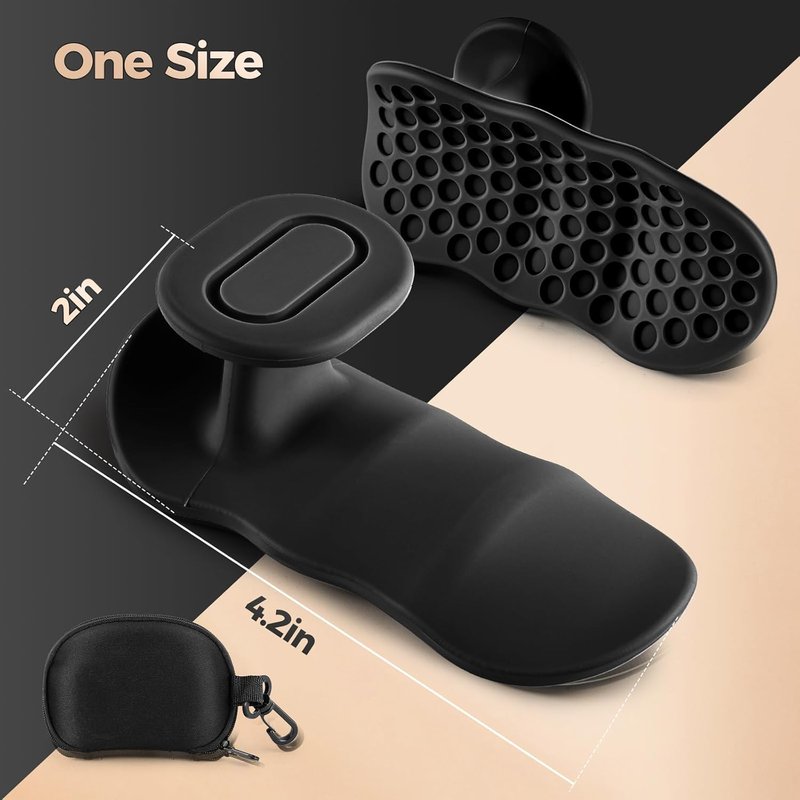 Weight Lifting Gloves - Anti-Slip Rubber Grips for Men & Women | Perfect for Dumbbells, Deadlifts, and Pull-Ups