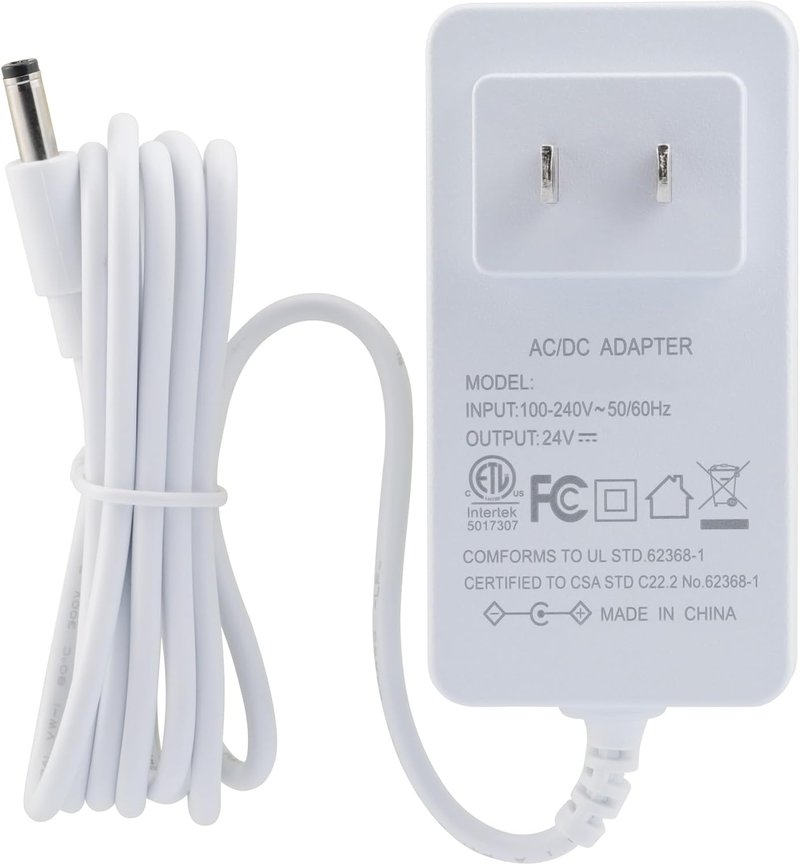 Power Supply for Hatch Restore 2 | 24V 1.5A Replacement Charger AC Adapter - White