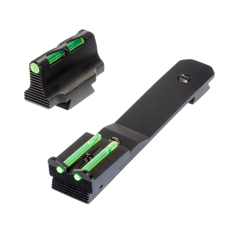 HHVS450 HIVIZ Sight Systems, Litewave Front & Rear Sight Combo, .22 LR Henry, One Size, Green and Red