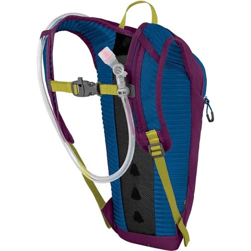 Osprey Moki 1.5L Kids' Biking Backpack with Hydraulics Reservoir, Amaranth Purple