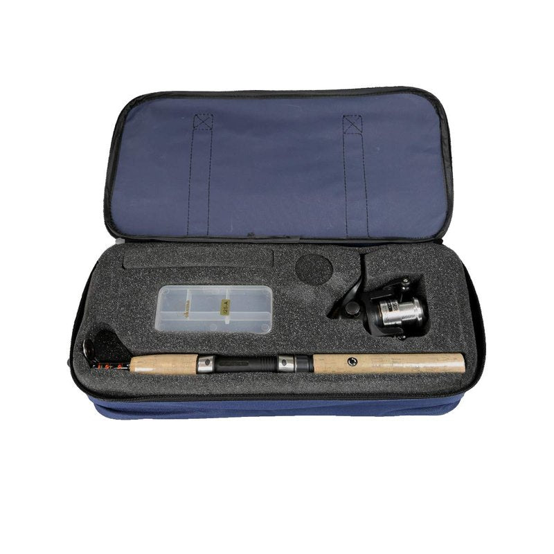 Okuma Voyager Spinning Freshwater Travel Kit, VS-605-20, Blue