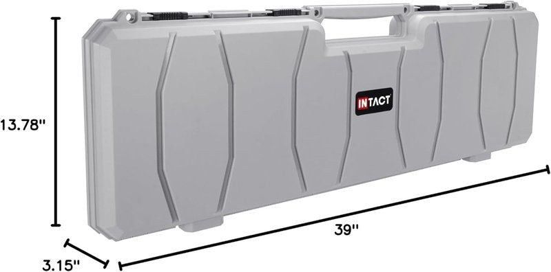 Eylar Hard Shell Rifle Case - 39 Inch Lightweight & Durable Design with Foam Padding