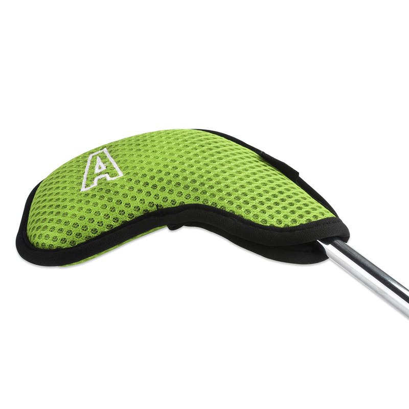 Andux Mesh Golf Iron HeadCovers with Number on Both Sides 10pcs/Set MT/S14 (Green)