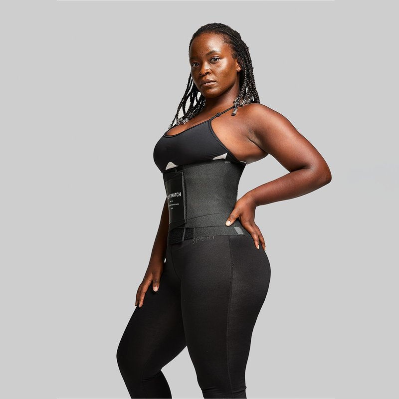 Sculpt Snatch Hourglass Waist Trainer for Women–Adjustable Sweat Band for Stomach, Tummy Control&Workout Waist Trimmer(BEIGE,4XL)